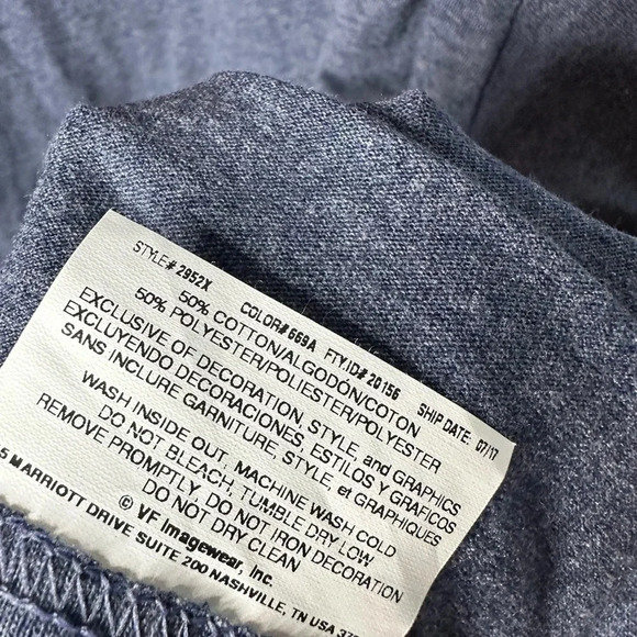 NWT Red Sox Men's Blue MLB Boston Logo Graphic T-Shirt Size 3X - Picture 3 of 4